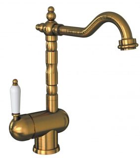 Смеситель для кухни Florentina Ода бронза